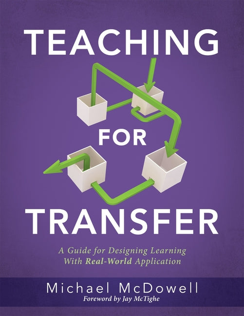 Book cover for Teaching for Transfer: A Guide for Designing Learning with Real-World Application (a Guide to Instructional Strategies That Build Transferabl