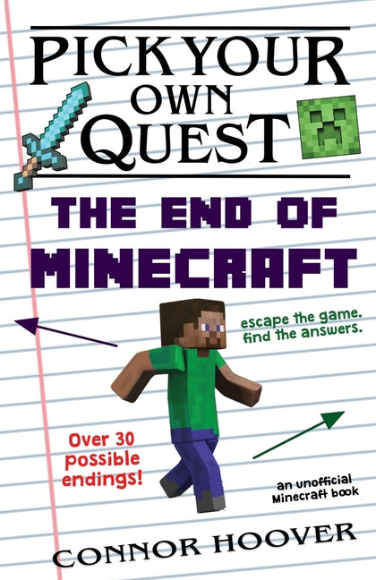 Book cover for Pick Your Own Quest: The End of Minecraft