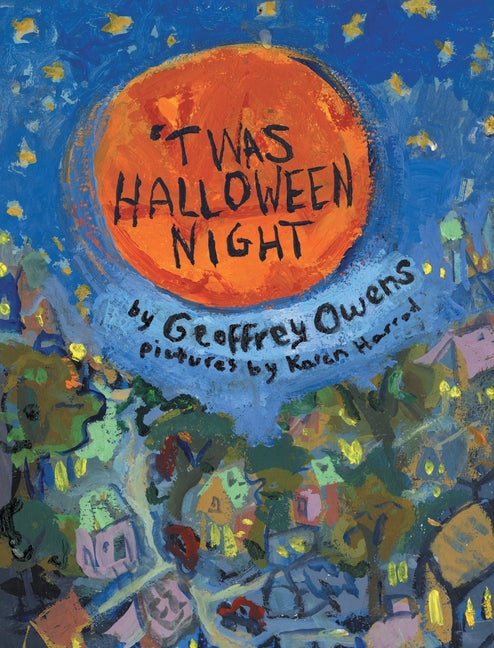 Book cover for 'Twas Halloween Night