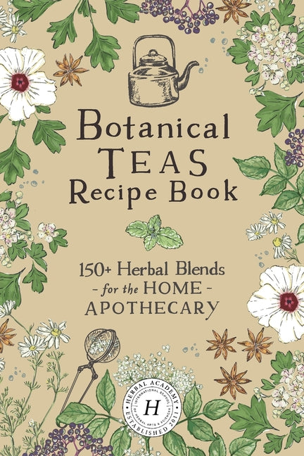 Book cover for Botanical Teas Recipe Book