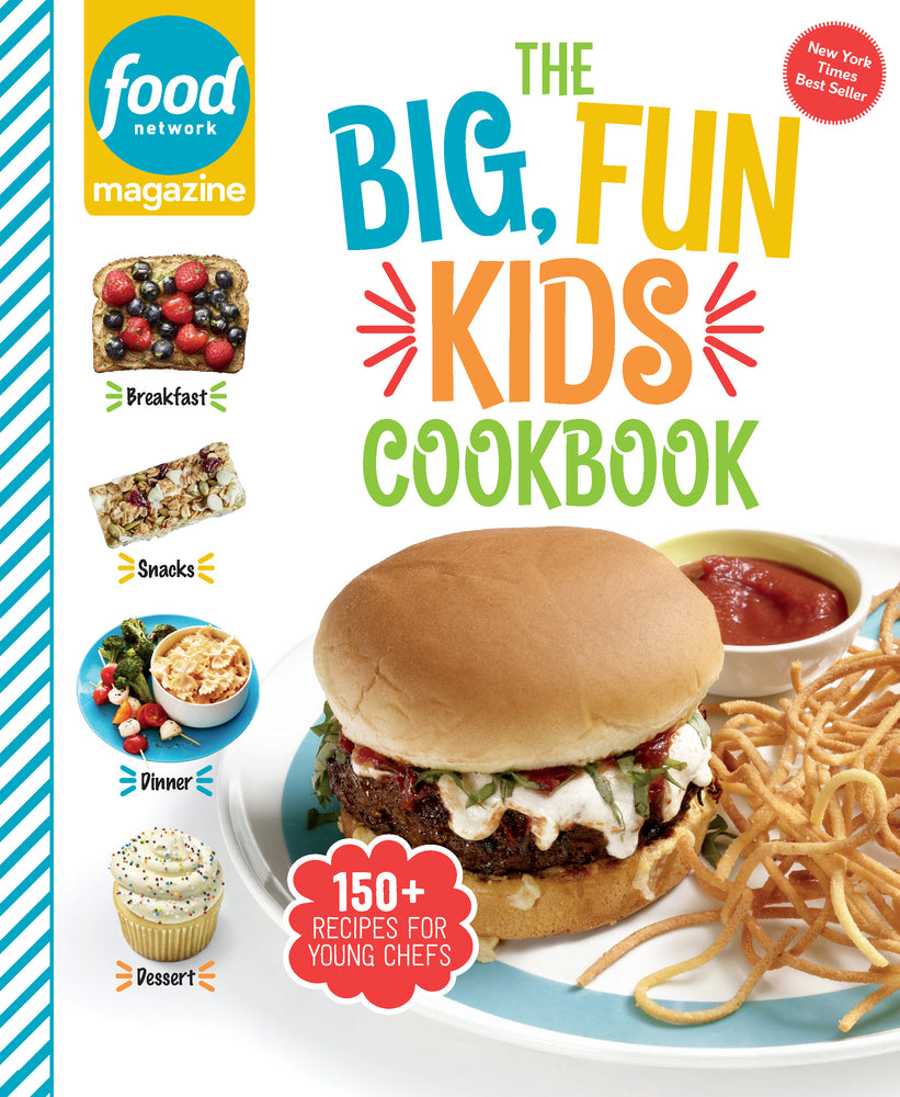Book cover for Food Network Magazine the Big, Fun Kids Cookbook: 150+ Recipes for Young Chefs