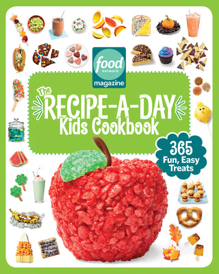 Book cover for Food Network Magazine the Recipe-A-Day Kids Cookbook: 365 Fun, Easy Treats