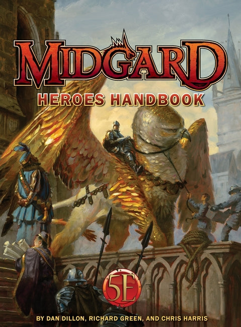 Book cover for Midgard Heroes Handbook 5e