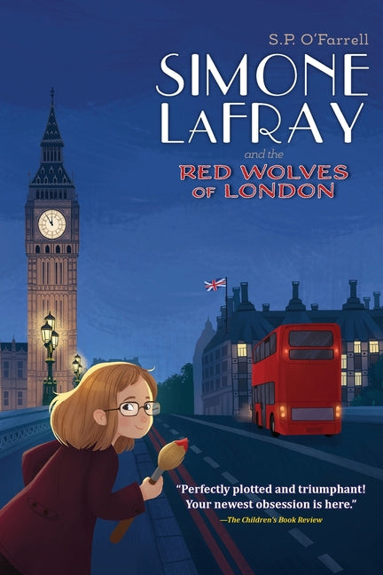 Book cover for Simone LaFray and the Red Wolves of London
