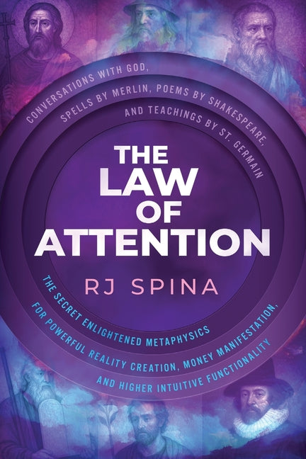 Book cover for Law of Attention: The Secret Enlightened Metaphysics for Powerful Reality Creation, Money Manifestation, and Higher Intuitive Functionality