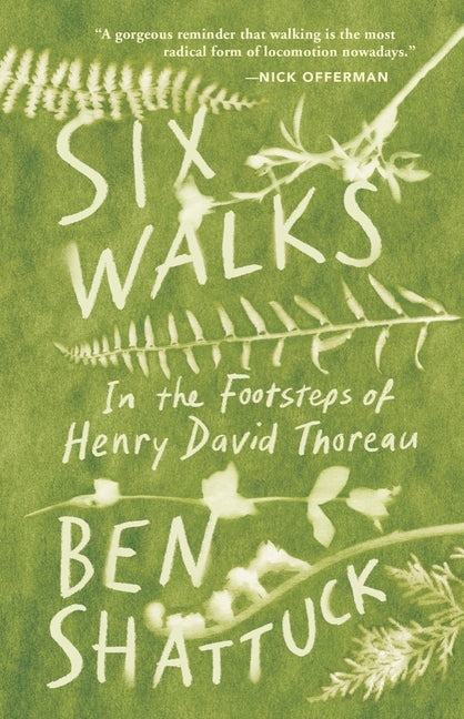 Book cover for Six Walks: In the Footsteps of Henry David Thoreau
