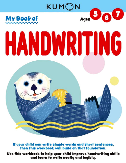 Book cover for Kumon My Book of Handwriting: Help Children Improve Handwriting Skills and Learn to Write Neatly and Legibly-Ages 5-7