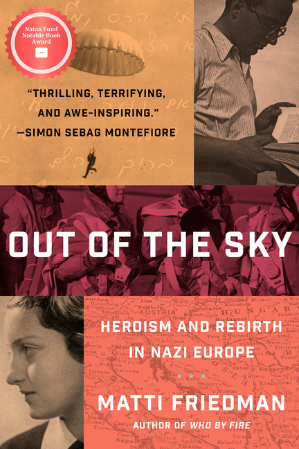 Book cover for Out of the Sky: Heroism and Rebirth in Nazi Europe