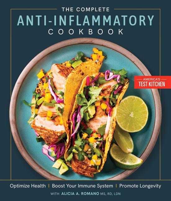 Book cover for Complete Anti-Inflammatory Cookbook: Optimize Health, Boost Your Immune System, Promote Longevity