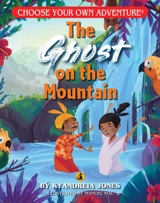Book cover for The Ghost on the Mountain (Choose Your Own Adventure - Dragonlark)