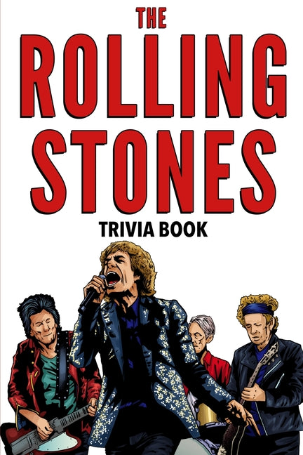Book cover for The Rolling Stones Trivia Book