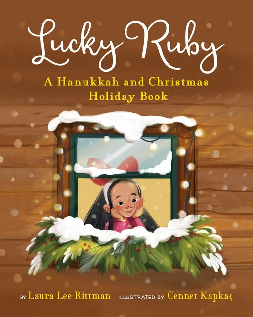 Book cover for Lucky Ruby: A Hanukkah and Christmas Holiday Book