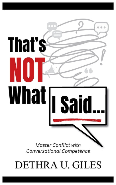 Book cover for That's Not What I Said
