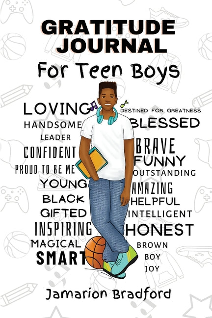 Book cover for Gratitude Journal for Teen Boys