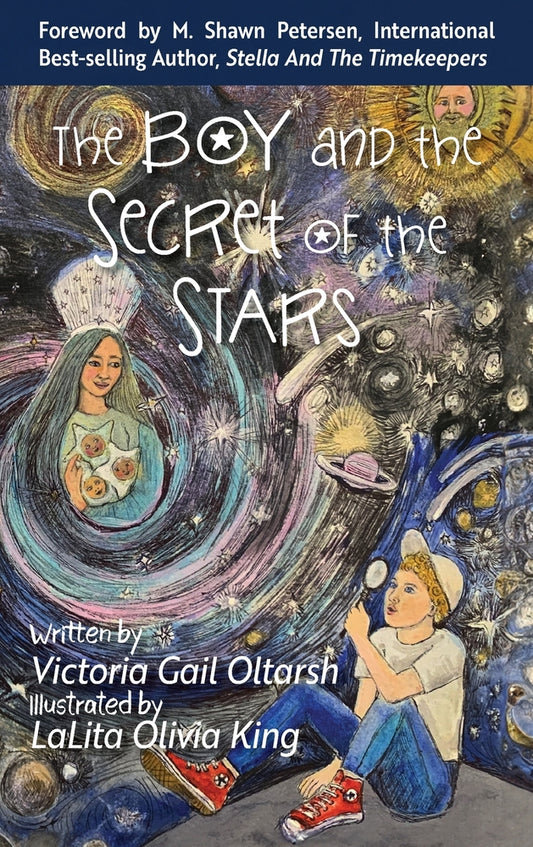 Book cover for The Boy and the Secret of the Stars