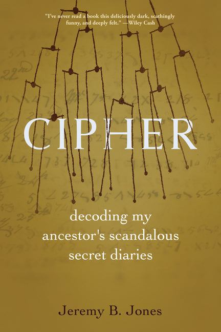 Book cover for Cipher: Decoding My Ancestor's Scandalous Secret Diaries