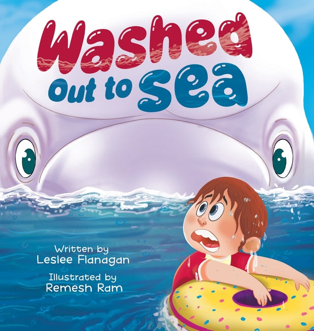 Book cover for Washed Out to Sea: A Heartwarming Ocean Adventure for Kids Ages 4-8