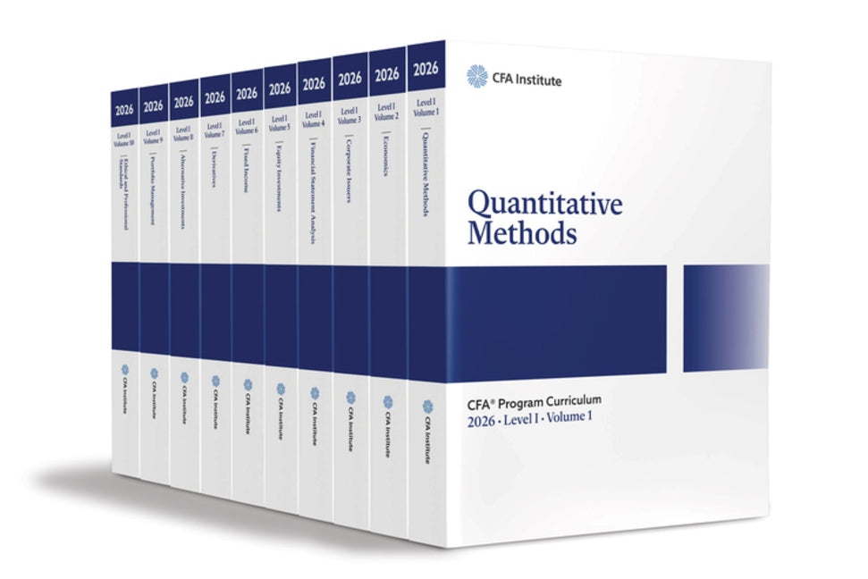 Book cover for 2026 Cfa Program Curriculum Level I Box Set