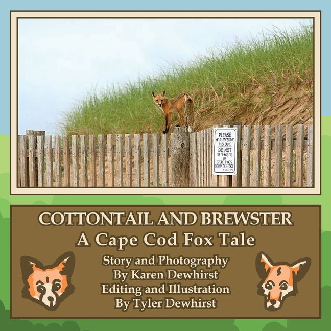 Book cover for Cottontail and Brewster: A Cape Cod Fox Tale
