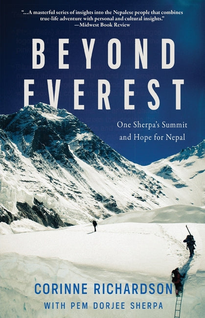 Book cover for Beyond Everest: One Sherpa's Summit and Hope for Nepal