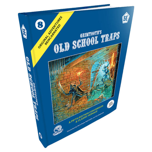 Book cover for D&d 5e: Original Adventures Reincarnated #8: Grimtooth's Old School Traps