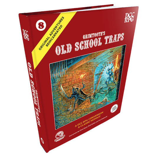 Book cover for DCC Rpg: Original Adventures Reincarnated #8 Grimtooth's Old School Traps