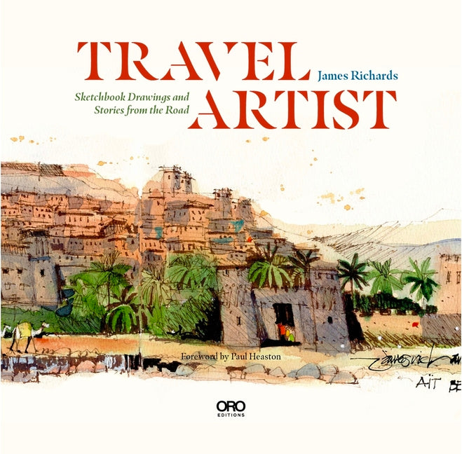 Book cover for Travel Artist: Sketchbook Drawings and True Stories from the Road