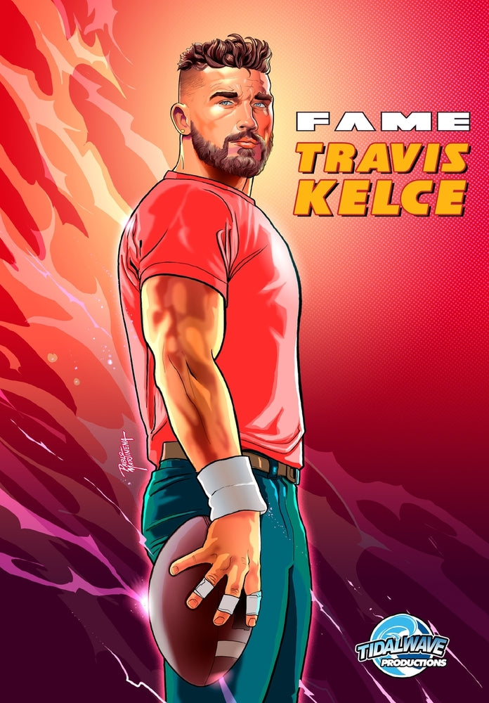 Book cover for Fame: Travis Kelce