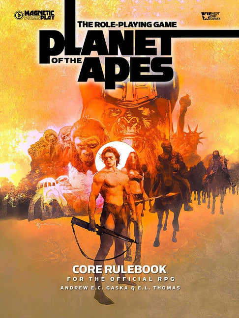 Book cover for Role-Playing Game of the Planet of the Apes Core Rulebook