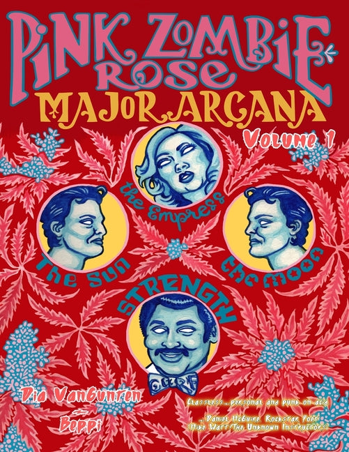 Book cover for Pink Zombie Rose: Major Arcana