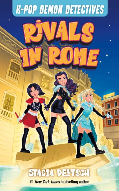 Book cover for Rivals in Rome: Mystery Stories for K-Pop Fans (Book 3)
