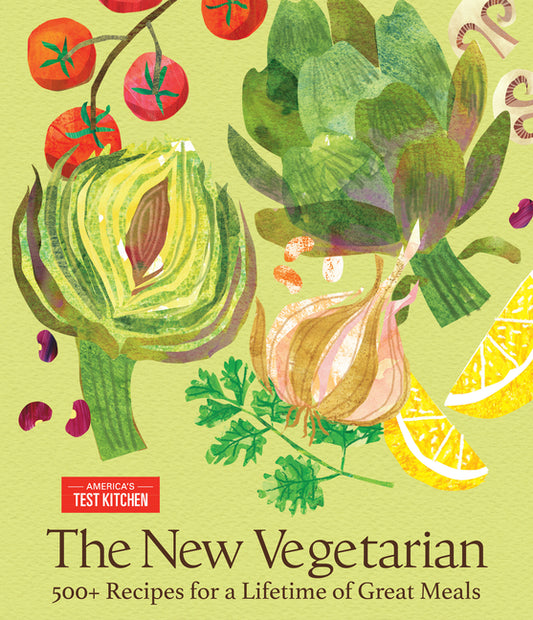 Book cover for New Vegetarian: 500+ Recipes for a Lifetime of Great Meals