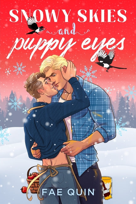 Book cover for Snowy Skies and Puppy Eyes