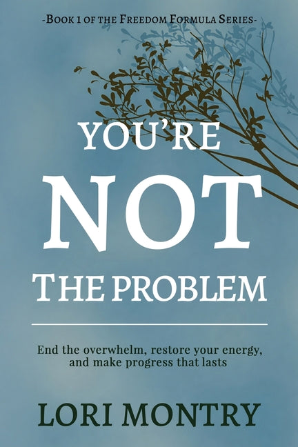 Book cover for You're Not the Problem: End the Overwhelm, Restore Energy, and Make Progress that Lasts