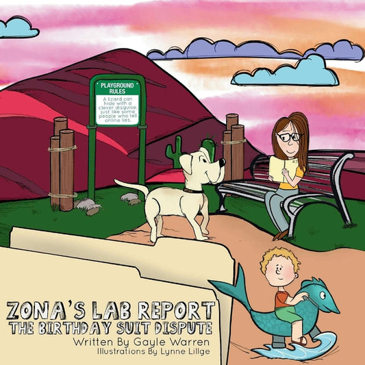 Book cover for Zona's Lab Report: The Birthday Suit Dispute