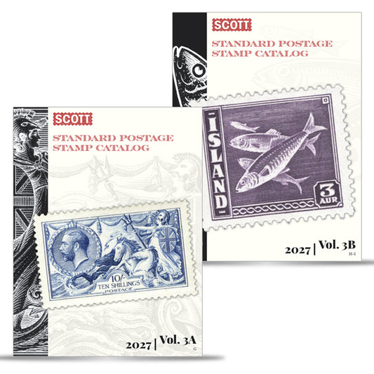 Book cover for 2027 Scott Stamp Postage Catalogue Volume 3: Cover Countries G-I (2 Copy Set): Scott Stamp Postage Catalogue Volume 2: G-I