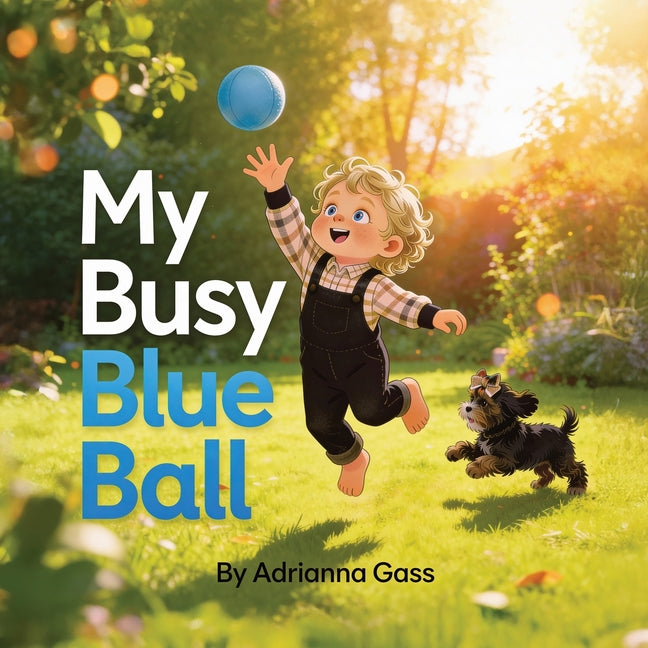 Book cover for My Busy Blue Ball