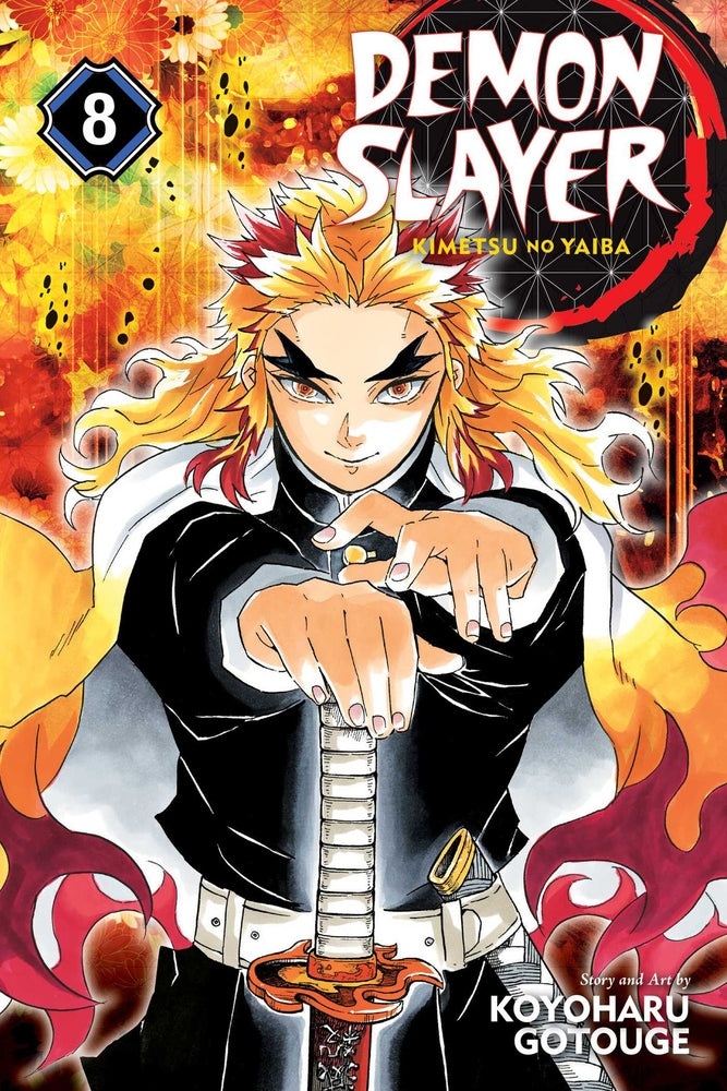 Book cover for Demon Slayer: Kimetsu No Yaiba, Vol. 8