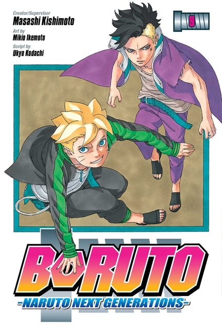 Book cover for Boruto: Naruto Next Generations, Vol. 9