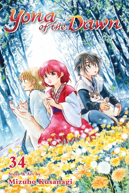 Book cover for Yona of the Dawn, Vol. 34