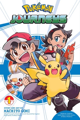 Book cover for Pokémon Journeys, Vol. 1