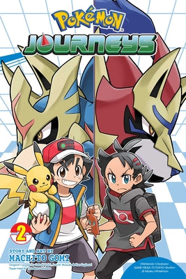 Book cover for Pokémon Journeys, Vol. 2