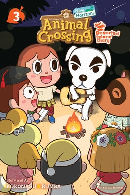 Book cover for Animal Crossing: New Horizons, Vol. 3: Deserted Island Diary