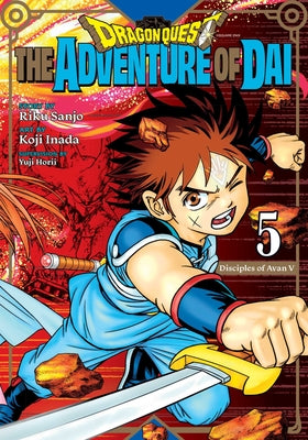 Book cover for Dragon Quest: The Adventure of Dai, Vol. 5: Disciples of Avan