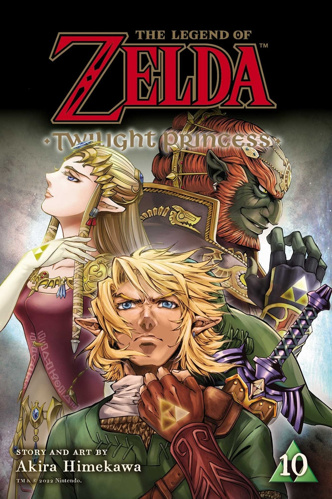 Book cover for The Legend of Zelda: Twilight Princess, Vol. 10