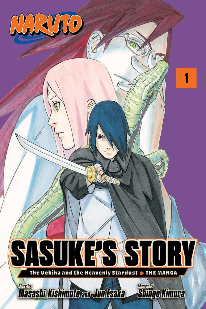 Book cover for Naruto: Sasuke's Story--The Uchiha and the Heavenly Stardust: The Manga, Vol. 1