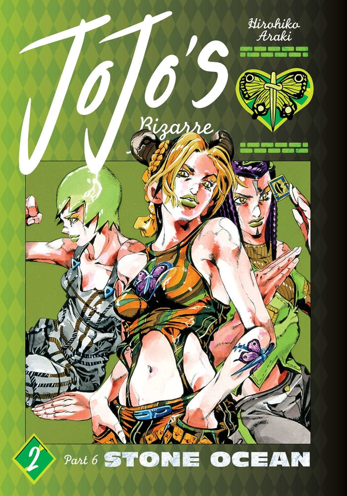 Book cover for Jojo's Bizarre Adventure: Part 6--Stone Ocean, Vol. 2