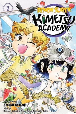 Book cover for Demon Slayer: Kimetsu Academy, Vol. 2