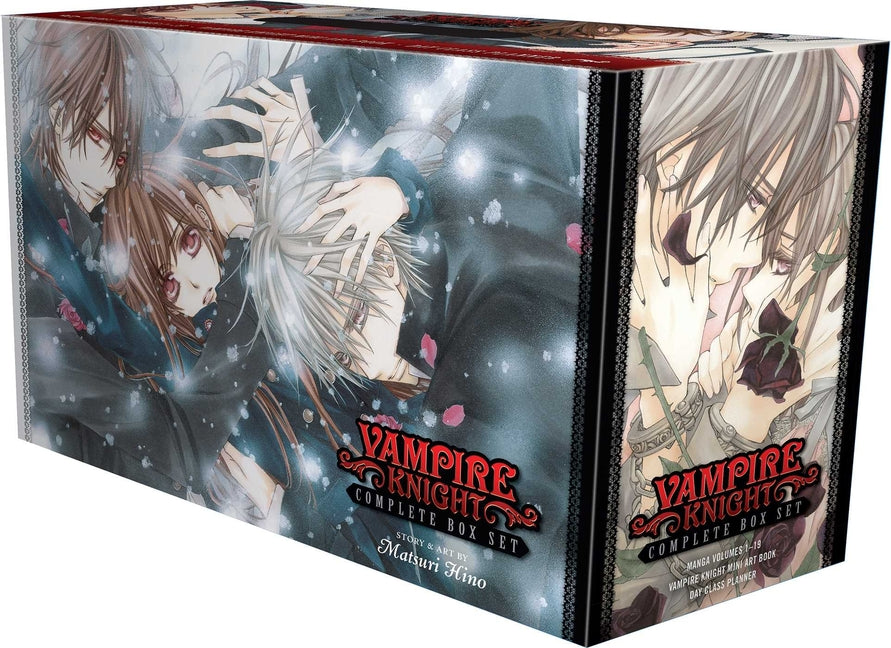 Book cover for Vampire Knight Complete Box Set: Includes Volumes 1-19 with Premiums