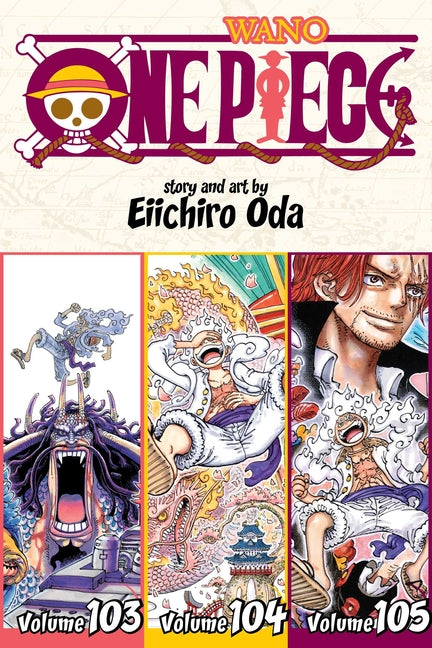 Book cover for One Piece (Omnibus Edition), Vol. 35: Includes Vols. 103, 104 & 105
